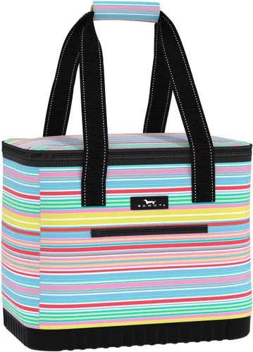 Vista 9 de SCOUT The Stiff One - Enfriador grande, suave, liviano, aislado con fondo rígido, enfriador para playa, familia, viaje, picnic