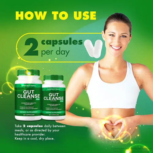 Vista 6 de (3 unidades) Gut Cleanse Pro - GutCleanse Pro para fórmula intestinal y digestión, FloraShield para apoyo digestivo, comodidad y equilibrio