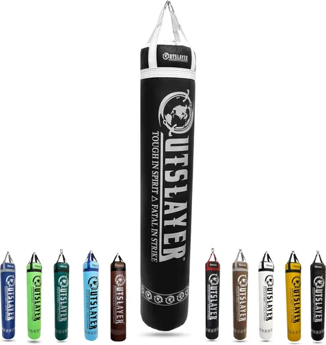 Vista 6 de Outslayer Muay Thai Kickboxing Bolsa pesada (130 libras)