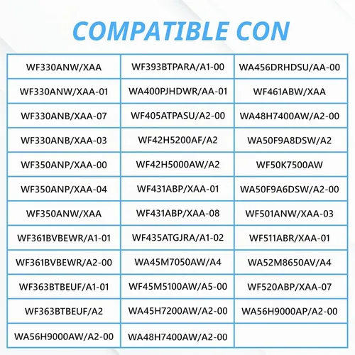Vista 5 de DC31-00054D DC31-00187A PX3516-01 Bomba de drenaje de lavadora compatible con Samsung