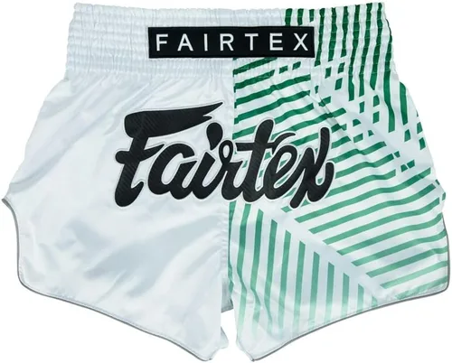 Vista 52 de Fairtex Pantalones cortos de boxeo Muay Thai de corte delgado "Kabuki