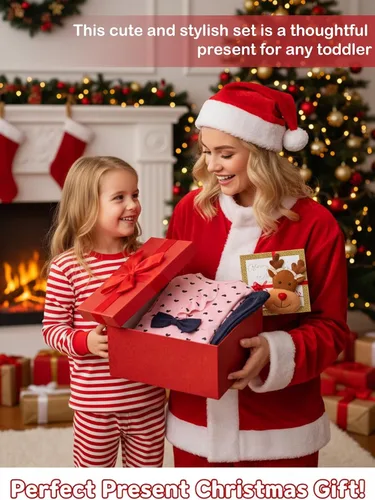 Vista 7 de Adorable ropa para bebé, 2 piezas para niña