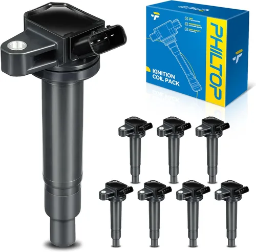 Vista 49 de PHILTOP Paquete de Bobina de Encendido para Tundra Sequoia 4Runner GX470 LS430 SC430 Land Cruiser LX470 GS430, Paquete de Bobina de Encendido UF230