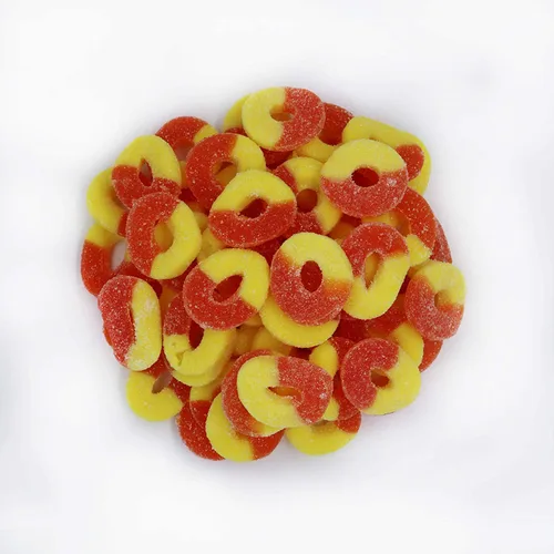 Vista 7 de Smarty Stop Gummy Ring Candy - Gomitas comestibles masticables con sabor a fruta (frambuesa azul, 1 libra (paquete de 1))