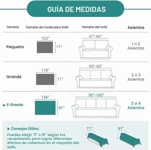 Vista 3 de RHF - Funda de sofá de diseños geométricos, para sofá de 3 cojines, ideal para sala de estar y como protectores de sofá para perros Beige-Blanco