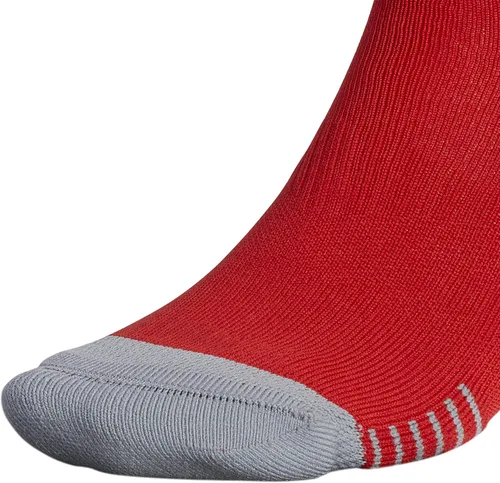 Vista 4 de adidas Copa Zone Cushion 4 - Calcetines de fútbol (1 par) para hombres, mujeres, niños y niñas, team power rojoblanco