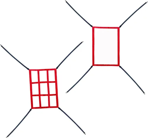 Vista 9 de Objetivo Strike Zone para red de béisbol y softbol, objetivo de práctica para lanzamiento, golpeo, bateo y atrapada, ayudas de entrenamiento