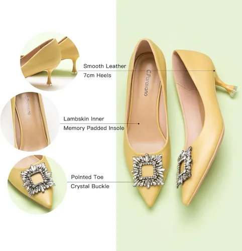 Vista 5 de C.Paravano Zapatos de tacón para mujer Zapatos de vestir para mujer Zapatos de tacón para mujer Tacones altos para mujer Zapatos de tacón