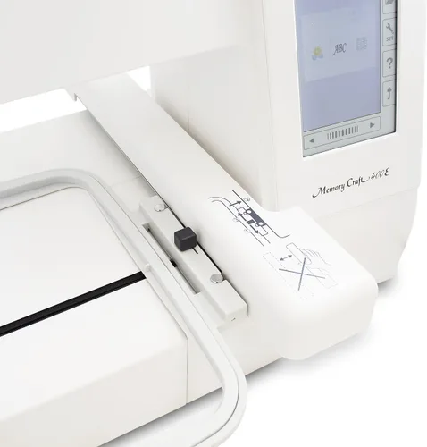 Vista 6 de Janome Memory Craft 400E bordado Máquina con la exclusiva Bonus Bundle