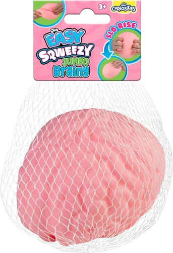 Vista 7 de ORB Easy Sqweezy Jumbo Brainy - Cerebro grande, divertido, lento y blando
