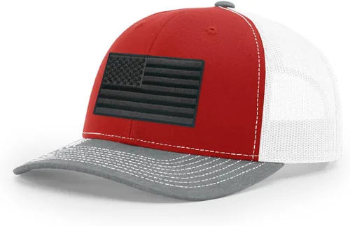 Vista 255 de Joe's USA Richardson 112 - Gorras de camionero con parche gráfico personalizado - Gorras estructuradas de cinco y seis paneles Richardson Premium
