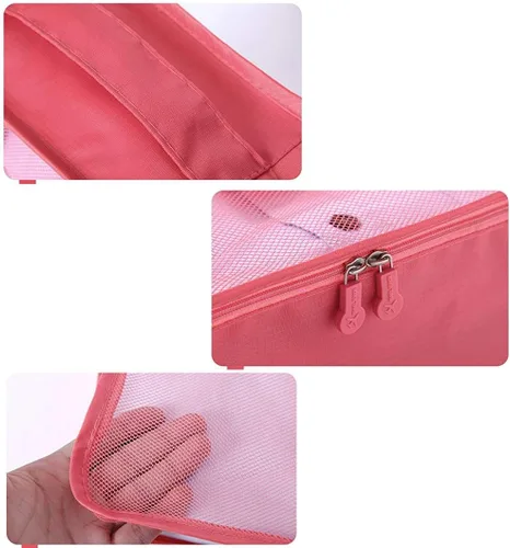 Vista 9 de 7 bolsas organizadoras para equipaje impermeables, Cactus), VAYEEBO7White Cactus