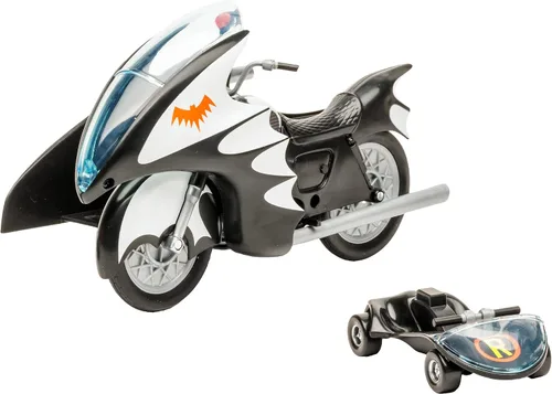 Vista 7 de DC Retro 6IN - BATCYCLE con coche lateral