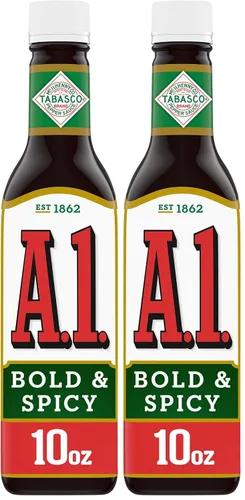 Vista 11 de A.1. Salsa para Bistec Bold & Spicy, botella de 10 oz (paquete de 3)