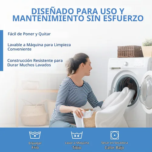 Vista 8 de Protector de colchón para sofá cama tamaño individual, 39 pulgadas de ancho x 72 pulgadas de largo x 5 pulgadas de profundidad, funda impermeable
