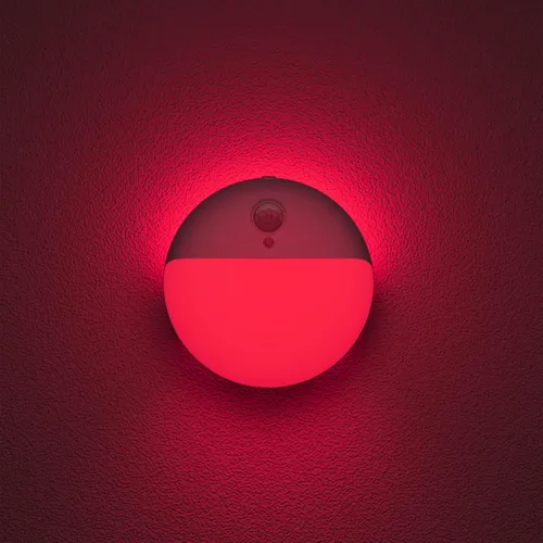 Vista 12 de YUNLEX Paquete de 2 luces nocturnas a batería, luces de inodoro, luz de sensor de movimiento pequeño de 2.6 pulgadas, luces adhesivas, 3 modos