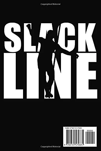 Vista 2 de Slackline Notebook Slackline Notebook Blank Lined 6x9 120 Pages