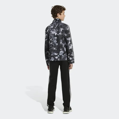Vista 5 de adidas Chaqueta de tricot icónica con cremallera frontal para niños