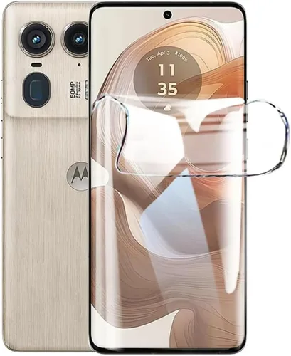 Vista 7 de Protector de pantalla de hidrogel para Google Pixel 10 Pro, película protectora de TPU flexible [vidrio no templado] [alta sensibilidad]