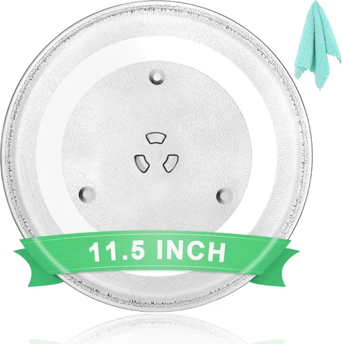 Vista 8 de Placa giratoria universal de vidrio de repuesto para microondas de 10.5 pulgadas Se adapta a LG, GE, Panasonic, Frigidaire, Farberware y más