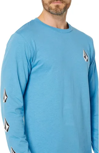 Vista 3 de Volcom Camiseta icónica de manga larga para hombre Deadly Stones