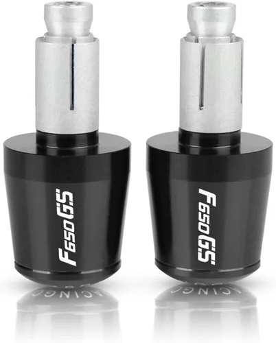 Vista 3 de Accesorios de motocicleta 7/8 "0.866 in manillar empuñaduras manillar tapa de extremo para BMW F650GS F 650 GS 2000-2005 2001 2002 2003 2004