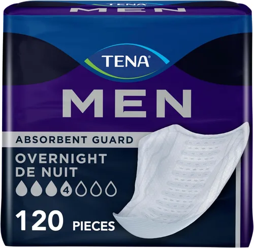 Vista 10 de Tena - Protectores de noche para hombre, almohadillas para incontinencia para hombres, 30 unidades Engineered to fit the male anatomy, these