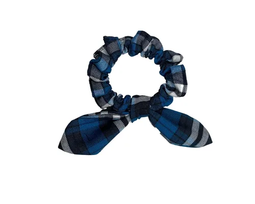 Vista 25 de Back to School/Uniform Plaid Scrunchie bunny ear Bowknot/School Uniform Plaid/Ponytail Bow Scrunchie/Plaid Accessories (Plaid 42-Bernards)