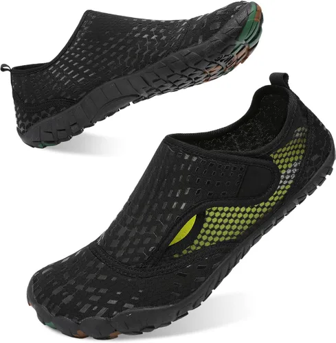 Vista 3 de Scurtain Unisex Mens Womens Athletic Hiking Water Shoes Quick Dry Barefoot Aqua Shoes Swim Shoes Beach Shoes with Drainage