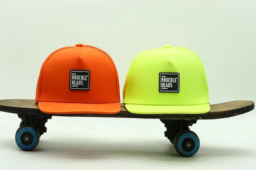 Vista 2 de Gorros de bebé - Gorra de béisbol, para recién nacidos, de ala plana, de malla, camionero, surf, patinaje, Bubba, Bro, ajustada, gorra de playa Aloha