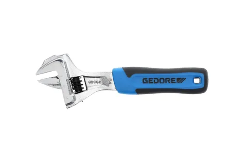 Vista 5 de GEDORE 60 S 6 JC Llave ajustable 6", extremo abierto, cromado con mango 2C