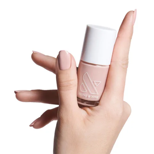 Vista 22 de Olive & June - Esmalte de uñas de larga duración, acabado voluminoso similar al gel, no necesita lámpara, dura hasta 10 días, sin 15 ingredientes Aw.