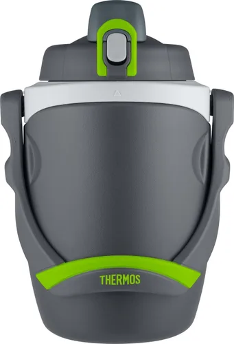 Vista 8 de Thermos Botella de hidratación con aislamiento de espuma de 64 onzas, color negro