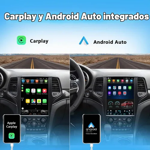 Vista 4 de Radio estéreo de coche para Jeep Grand Cherokee 2014-2020 Actualización estéreo de 12.1