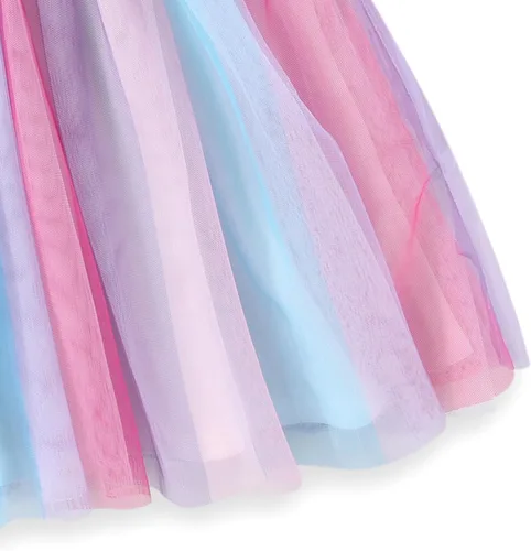 Vista 4 de Disney Vestido tutú de cumpleaños para niñas Minnie Mouse para niños pequeños - Multicolor