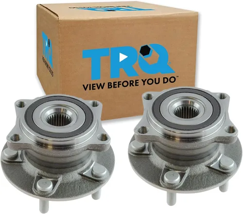 Vista 178 de TRQ Juego de 2 rodamientos de rueda delantera y conjunto de cubo compatible con Tesla 3 2020 Y 2018-2019 para Tesla 3 2020 Tesla Y AWD 2018-2019