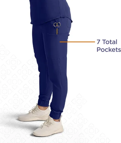 Vista 3 de ave.. First Women's Scrub Pants
