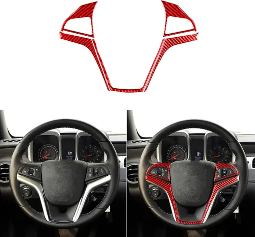 Vista 16 de Adhesivo de fibra de carbono suave de fibra de carbono para puerta interior de automóvil, botón de elevación, cubierta del interruptor, accesorios