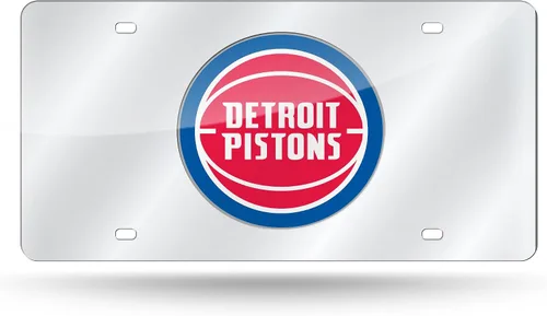 Vista 14 de Rico Industries Placa de matrícula metálica con incrustaciones láser de la NBA