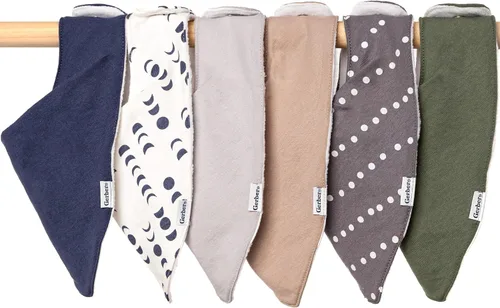 Vista 3 de Baberos tipo bandana Gerber para bebé unisex