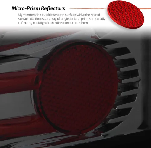 Vista 6 de AKKON - Luces traseras para Toyota 4Runner SR5 Limited Sport SUV 1996-2002 Reemplazo directo del lado del conductor y del pasajero de la lente