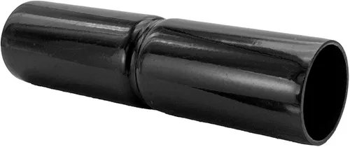Vista 10 de Valla de enlace de cadena Top Rail Manguito: 1-3/8" X 6" ~ Tubo de hardware de valla de enlace de cadena. Paquete de 2 Galvanizado