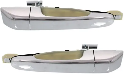 Vista 8 de KarParts360 Para Hyundai Entourage Manija de puerta exterior 2007 2008 puerta corredera lateral del lado del conductor trasero Cromo HY1520116