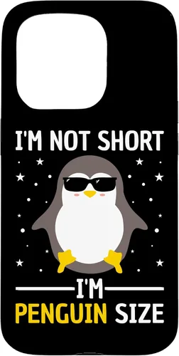 Vista 14 de I'm Not Short I'm Penguin Size Men Women Funny Penguin Lover Case for iPhone 17