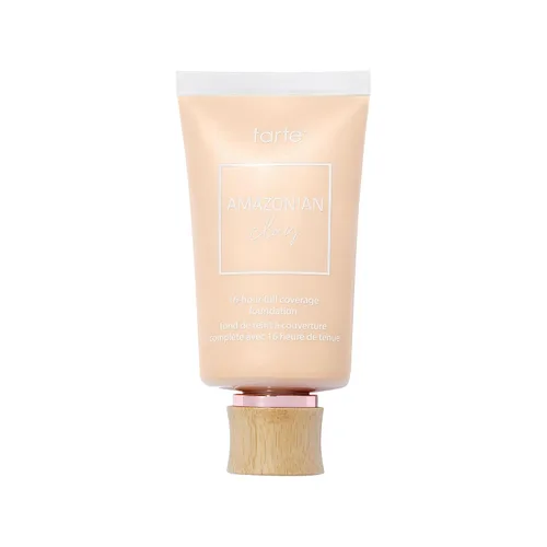 Vista 36 de Base de cobertura total Amazonian Clay con 12 horas de duración y SPF 15, marca Tarte, sin caja