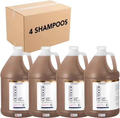 Vista 11 de Bobbi Panter Moisture & Shine - Champú para perros con aceite de argán, manzanilla y menta, fórmula natural nutritiva profunda para un pelaje suave
