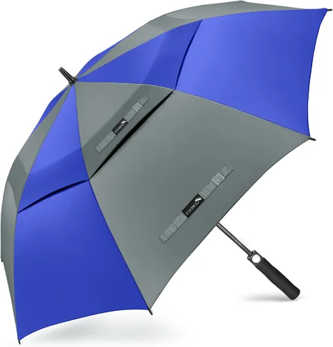 Vista 25 de ZOMAKE - Paraguas de golf a prueba de viento, extragrande, de gran tamaño, de doble dosel resistente para lluvia, juegos deportivos y carrito