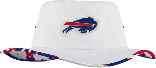 Vista 59 de FOCO - Sombrero deportivo para mujer, con logotipo de equipo de la NFL, para exteriores, para el sol Blanco híbrido