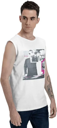 Vista 4 de Soda Stereo Nada Personal Tank Top Shirt Man's Summer Sleeveless Casual Tops Fitness Vest