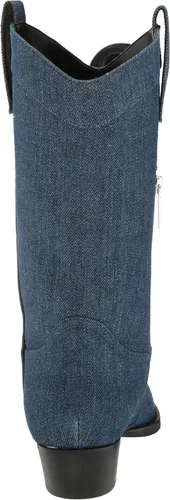Vista 3 de Karl Lagerfeld Paris Lakota-Western Boo Botines para mujer
